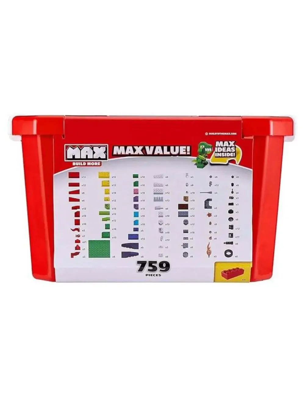 MAX BUILD MORE 759 Piece Set Kids